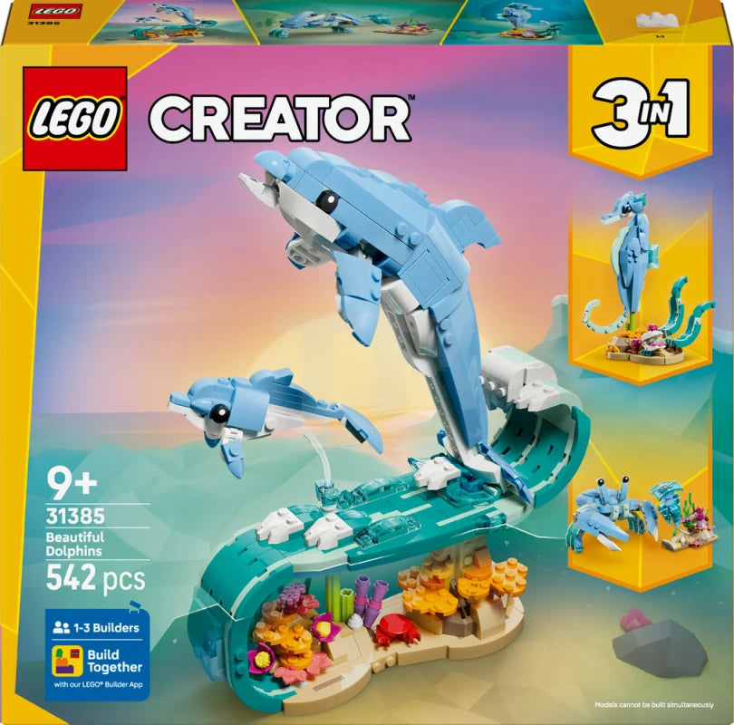 31385 SEA ANIMALS: BEAUTIFUL DOLPH V29