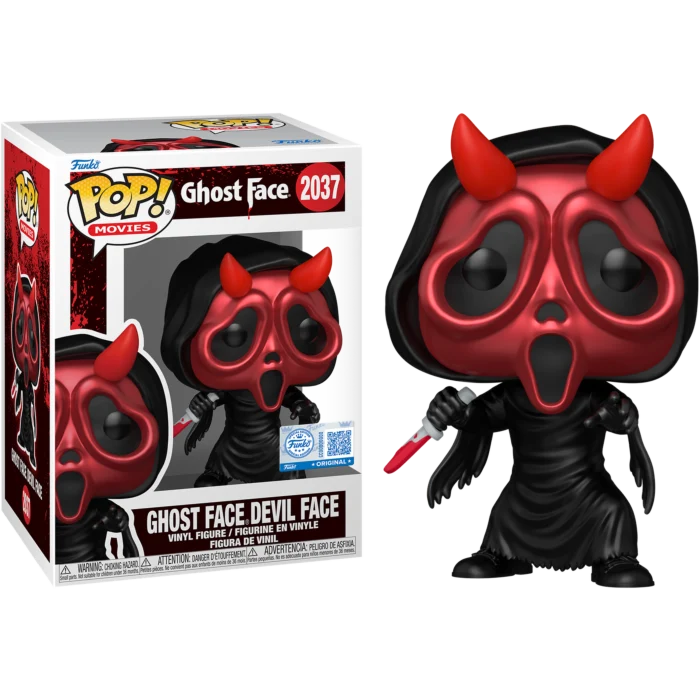 POP 2037 GHOST FACE DEVIL MASK EXC