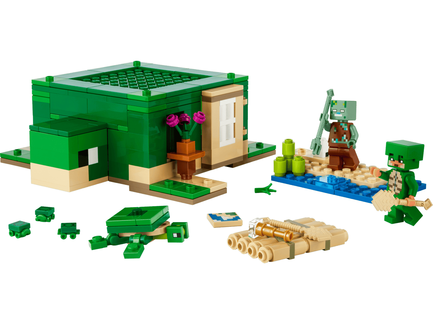 Lego 21254 Minecraft The turtile