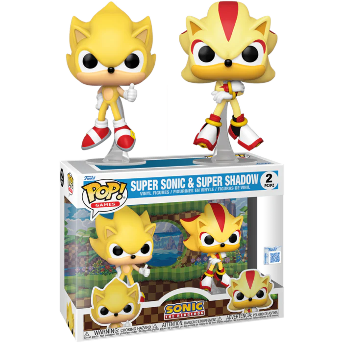 Sonic super and shadow 2 pack