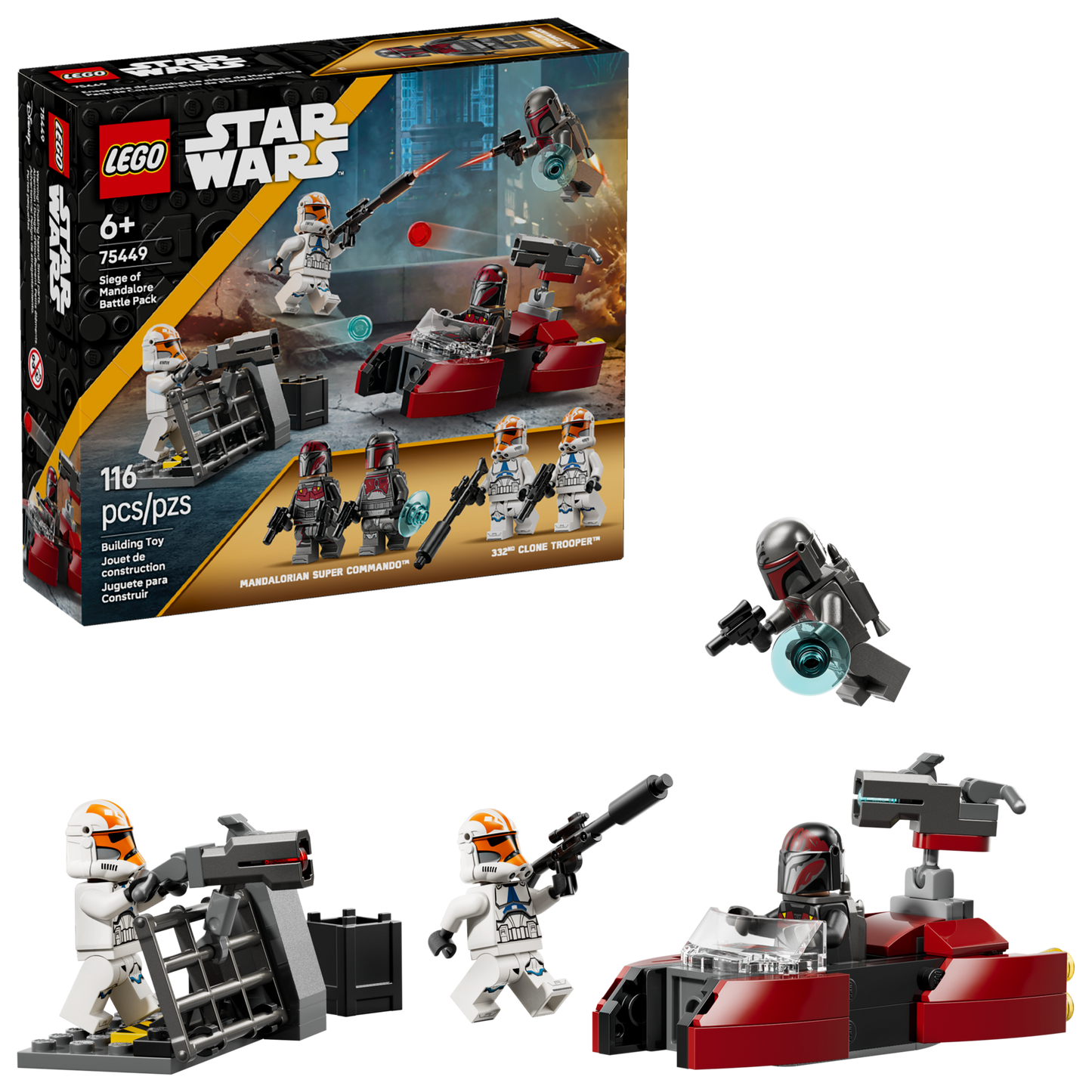LEGO 75449 SW Siege Of MANDLORE BATTLE