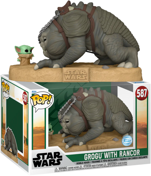Grogu with rancor 587