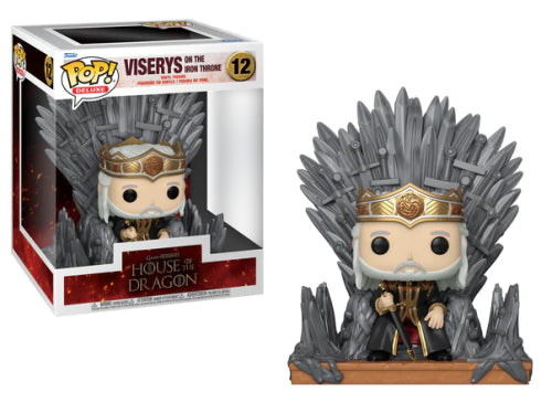 Viserys on the iron throne 12