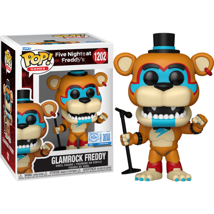 POP 1202 FNAF GLAMROCK FREDDY