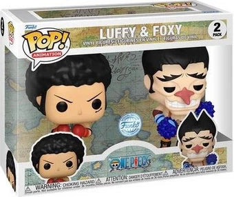Luffy & foxy 2 pack se