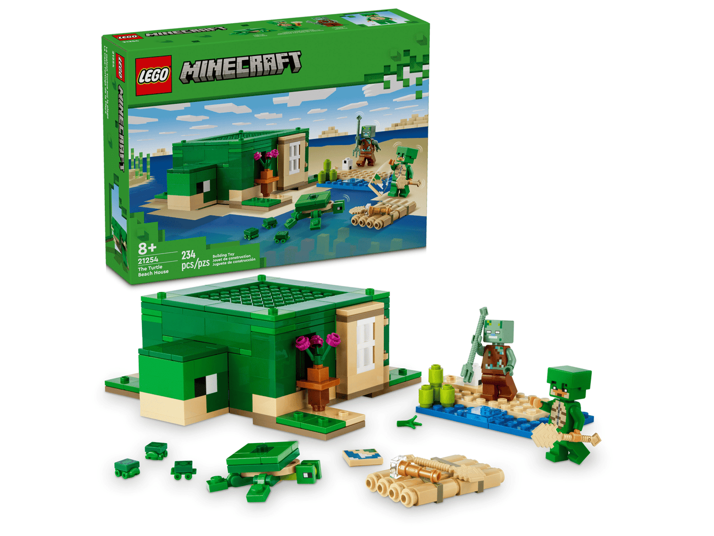 Lego 21254 Minecraft The turtile
