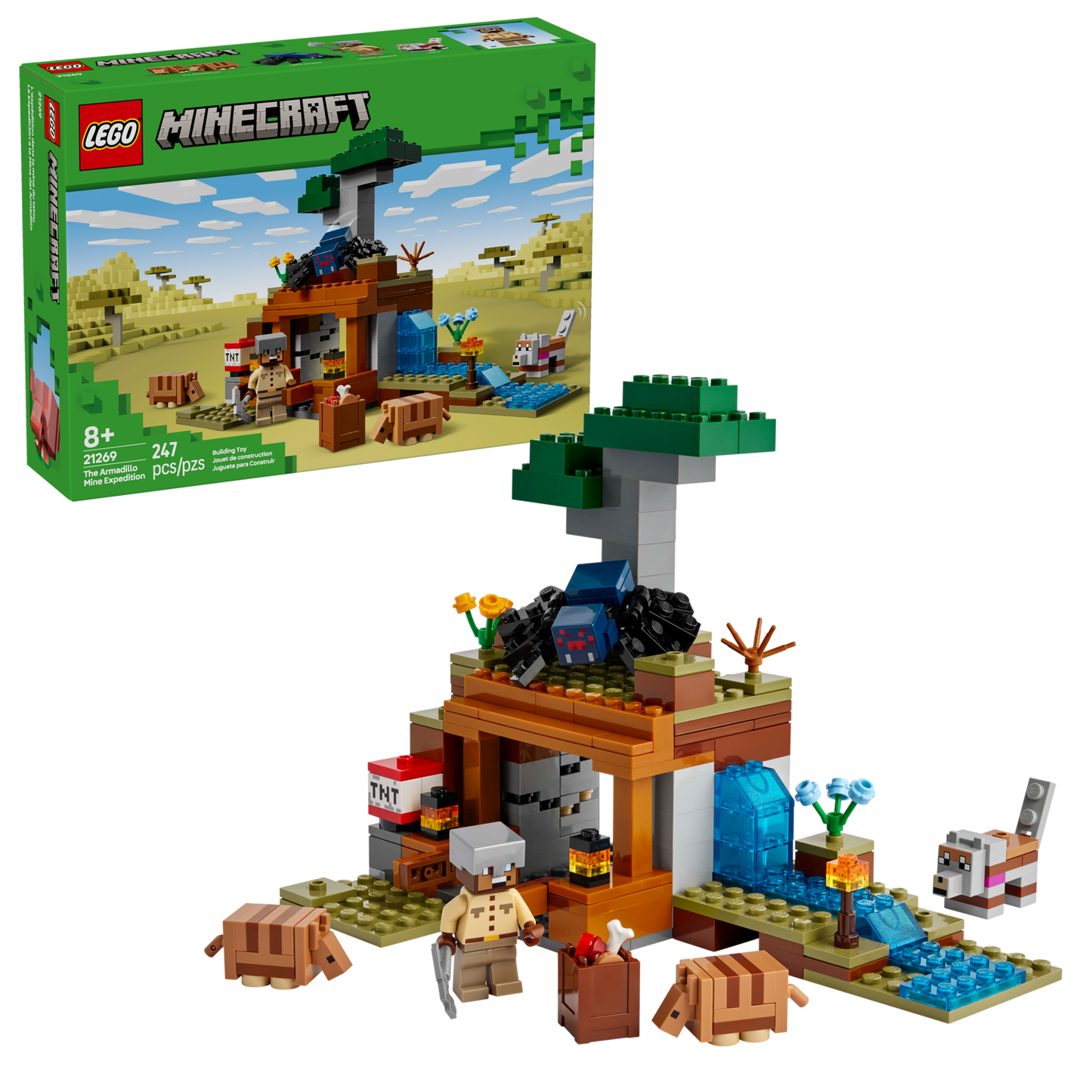 The armadillo mine expedition Lego 21269