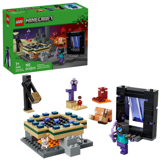 Nether & End portal lego