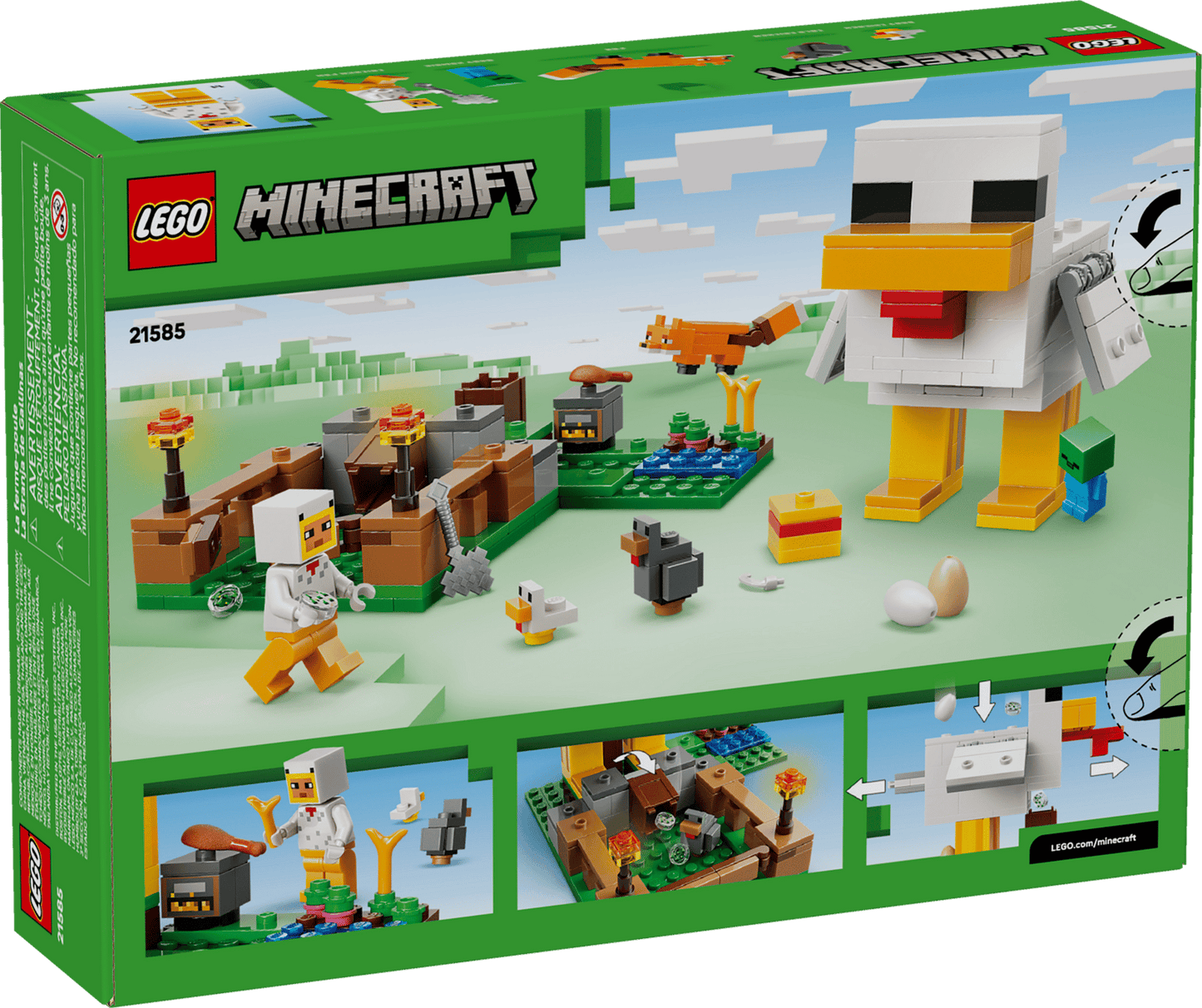 Lego 21585 Minecraft Chicken