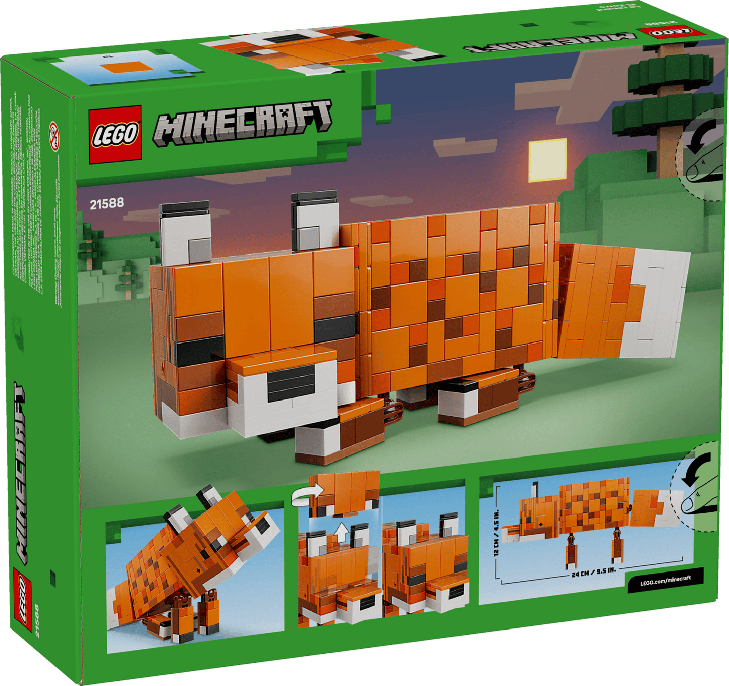 Lego 21588 Minecraft The Fox