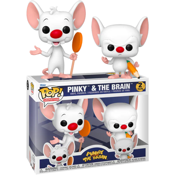 Pinky and brain 2 pack