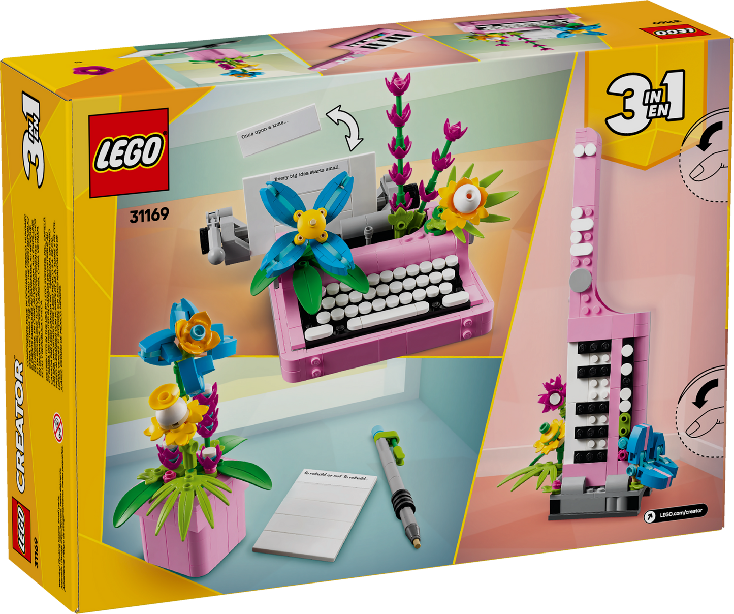 LEGO FLOWERS 31169