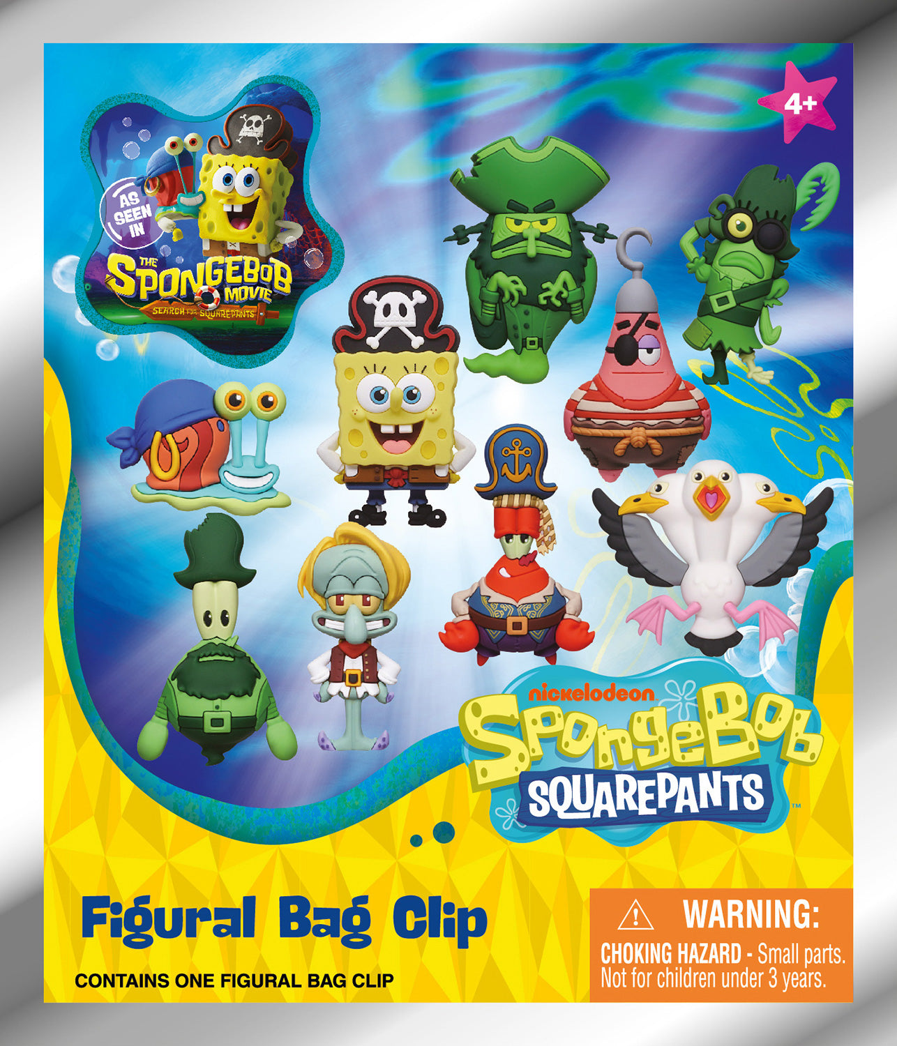 SpongeBob 3d Monogram 1 pcs Mystery