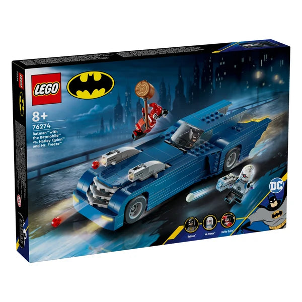 BATMAN™ WITH THE BATMOBILE™ VS. HARLEY Q