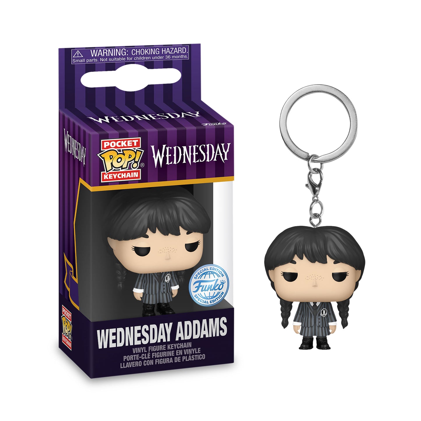 Wednesday Keychain