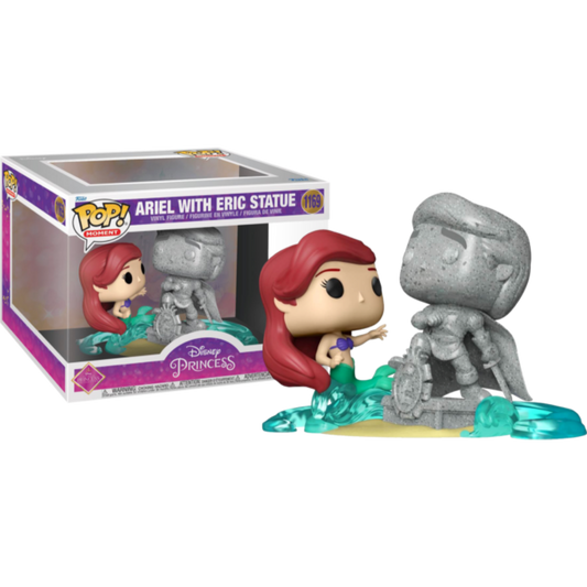 Ariel with eric statue 1169 6 Inch