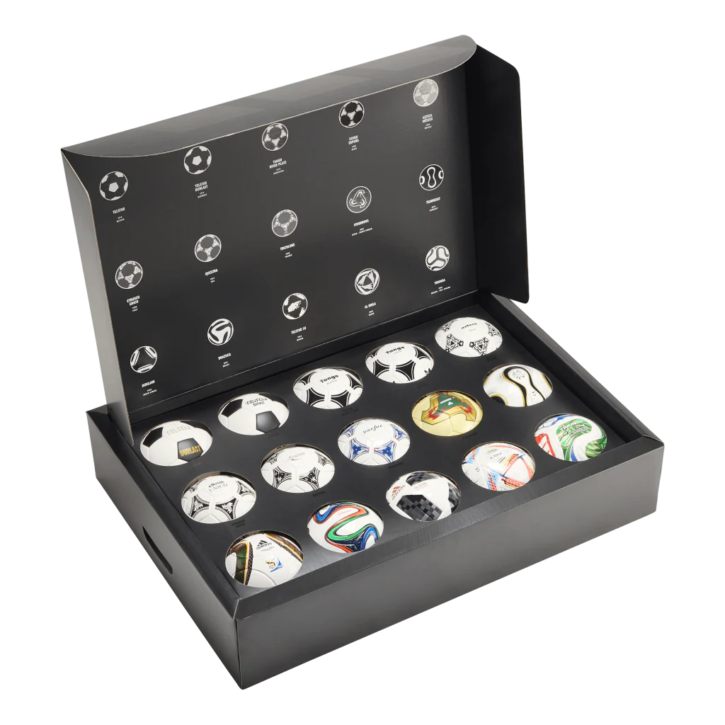 #FIFA WORLD CUP HISTORICAL MINI BALL SET