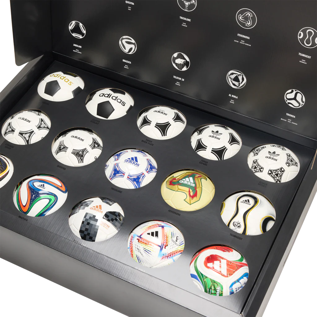 #FIFA WORLD CUP HISTORICAL MINI BALL SET