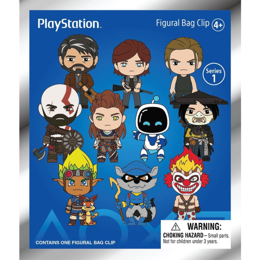 Playstation 3d Monogram keychain 1 pcs Mystery